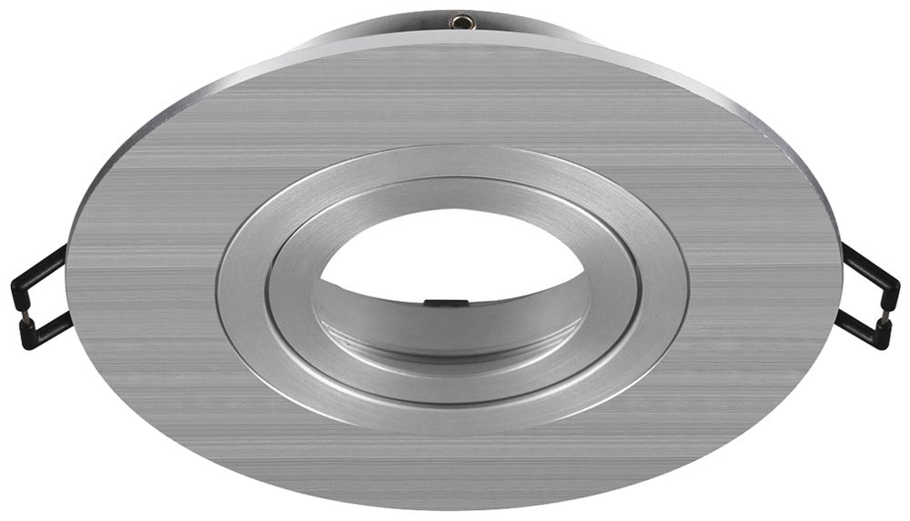 Einbaurahmen SLV NEW TRIA 75 Aluminium Ø110×26mm Silber