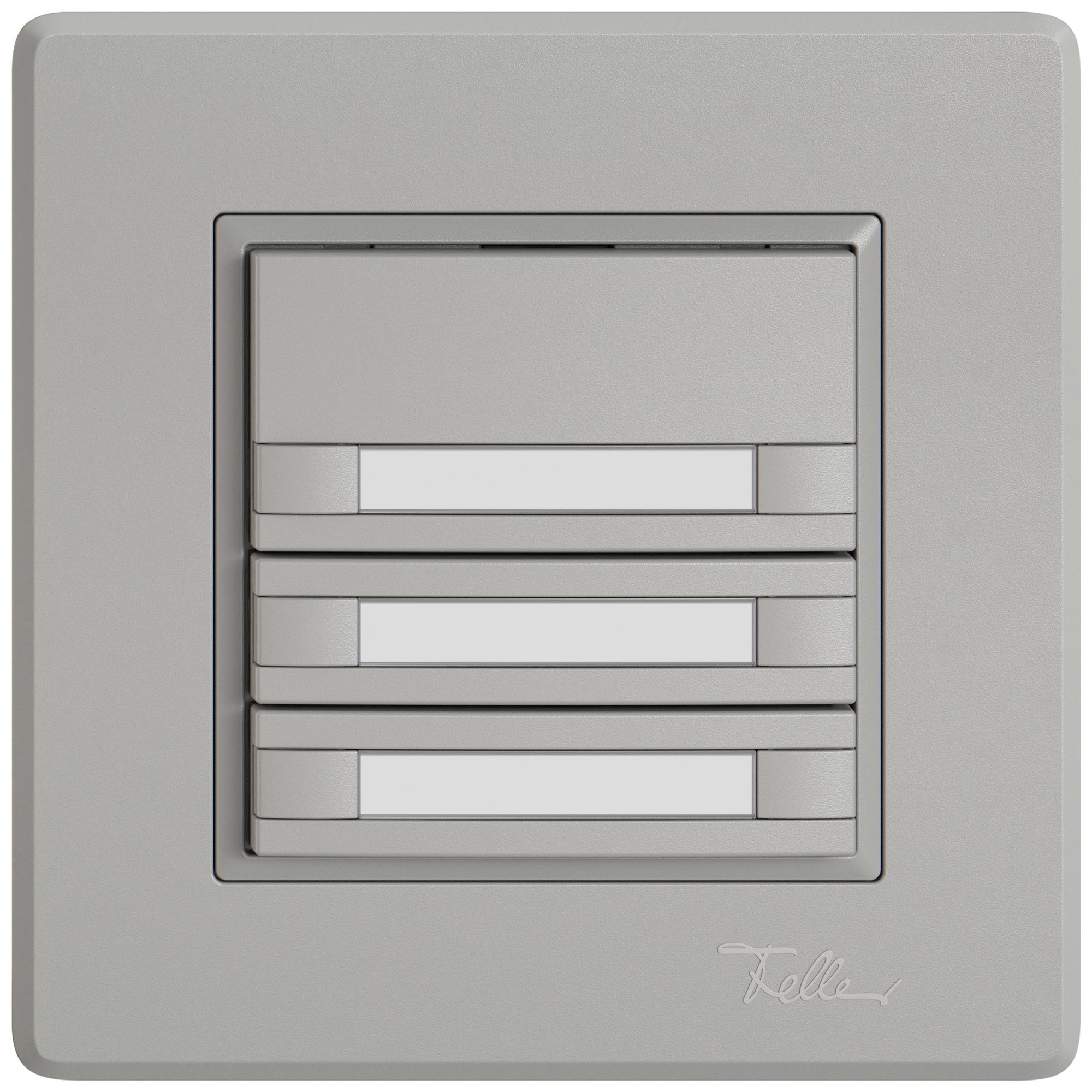 Pulsante KNX RGB INC EDIZIO.liv SNAPFIX® sensore temp.s.LED targ.3× com.2T grc