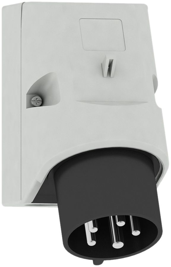 Spina d'attrezzi CEE Bals 5P 32A 500V 7h nero IP44 Quick Connect