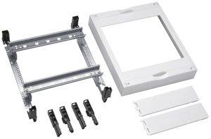 Kit Hager univers N 300×250mm pour 2 sectionneurs DIN00 sur rail DIN