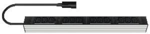 Presa multipla Vertiv connessione C14, 12×C13, 19" 1UA grigio chiaro