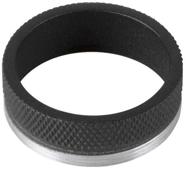 Bague décorative SLV GRIP M aluminium Ø40×14mm noir