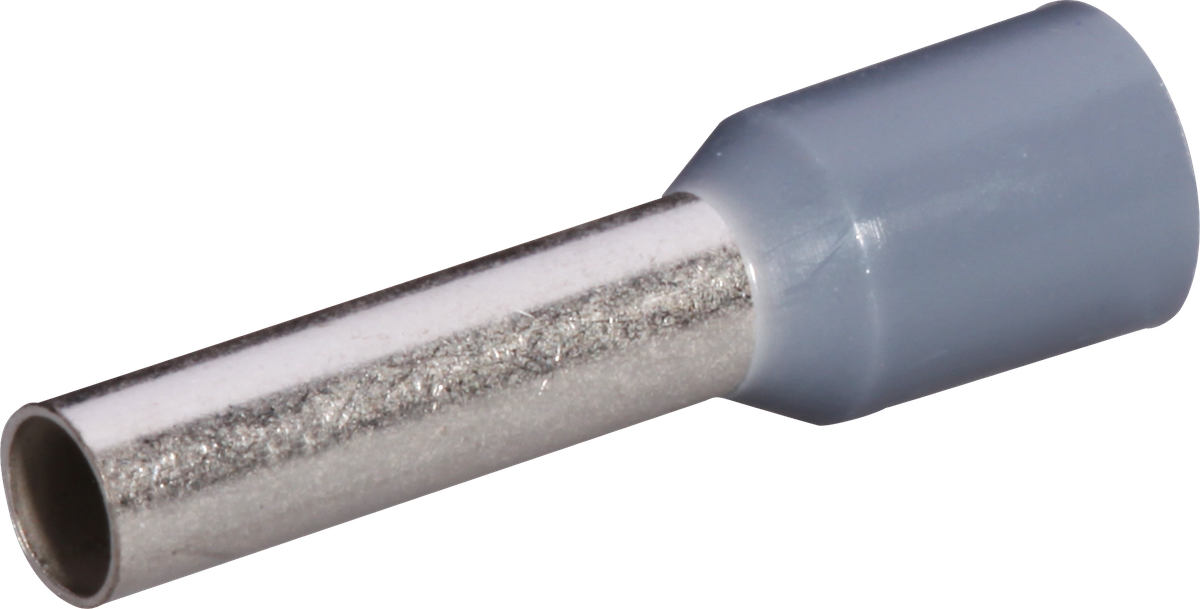 Aderendhülse Ferratec DIN isoliert 4mm²/12mm grau