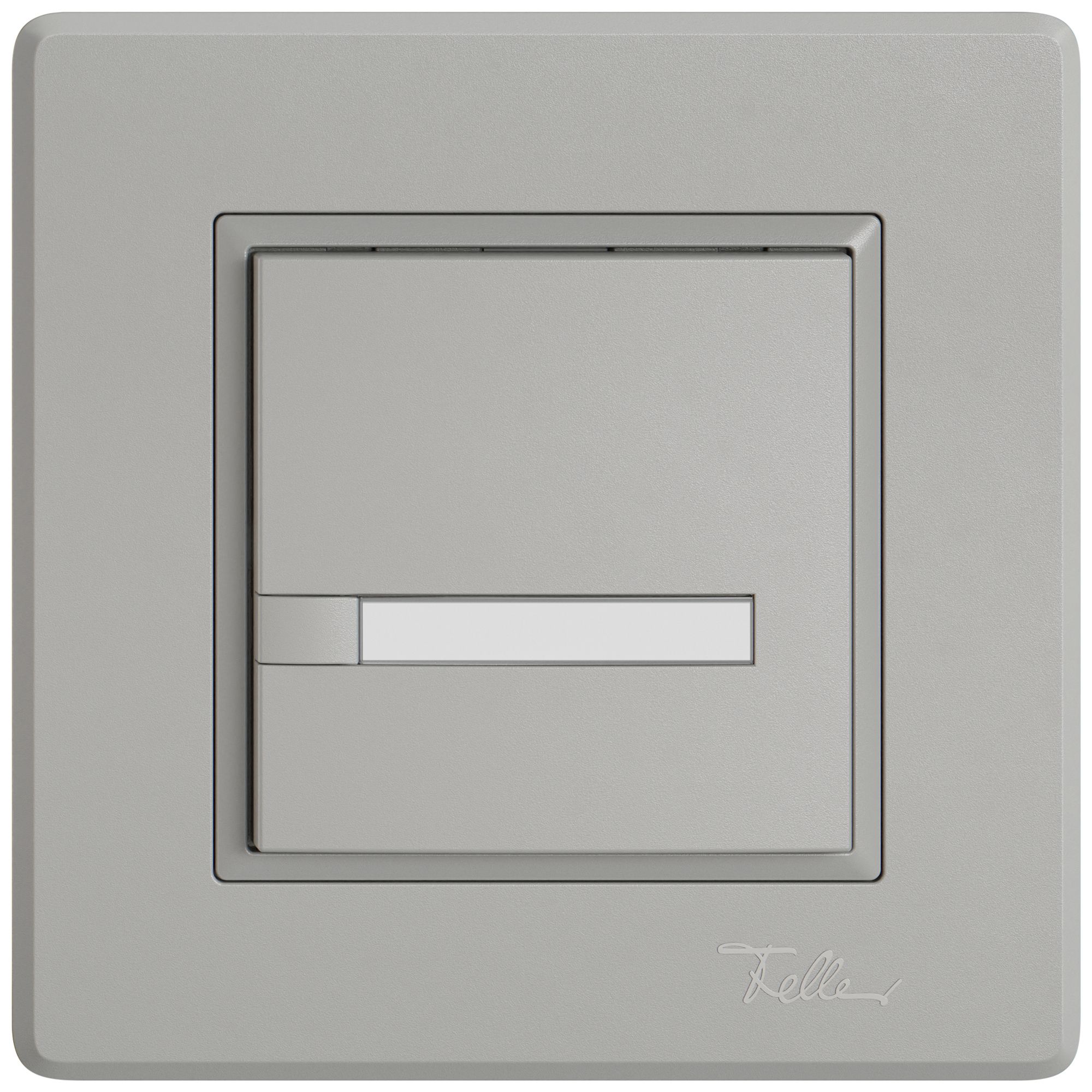 UP-Universaltaster EDIZIO.liv UNI SNAPFIX® 5…48V o.LED 1× 1-Tbed.Pap.hgu