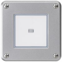 UP-Druckschalter robusto IP55 Schema 3/2P beleuchtet aluminium für Kombination