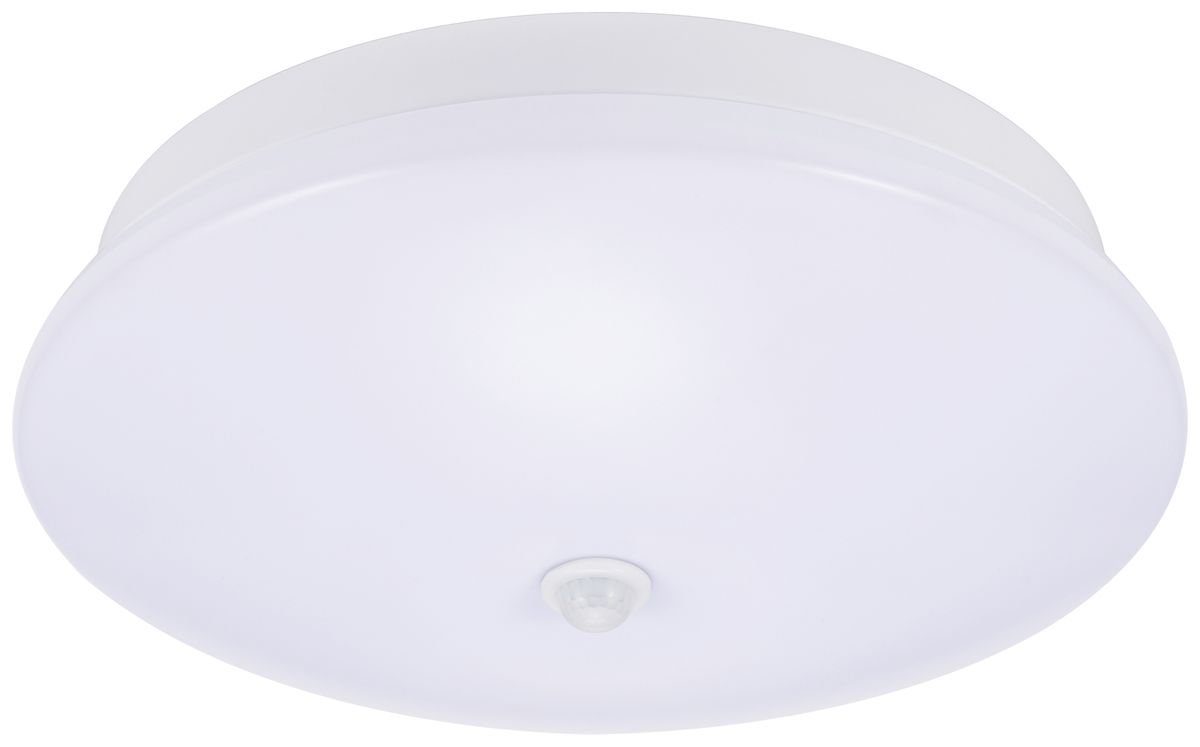 Plafonnier/appl.LED Sylvania START Surface PIR 17.5W 1800lm 830/840 IP54 Ø300 bc