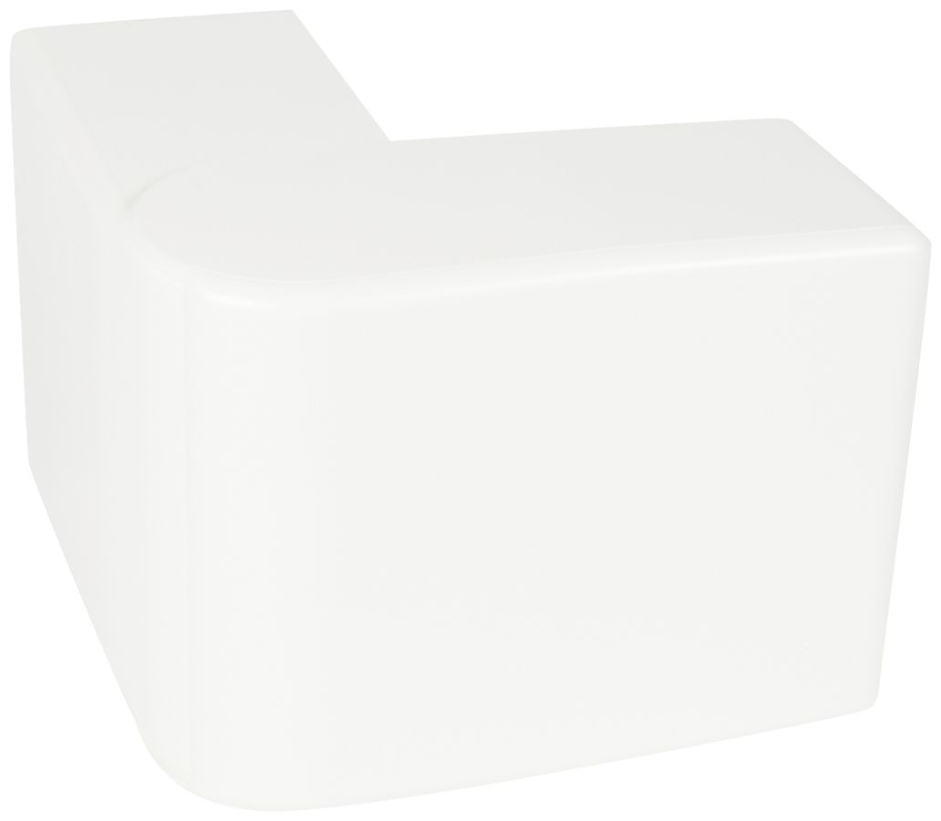 Ausseneck HF 60…120° 85×50mm Kunststoff weiss IP3X