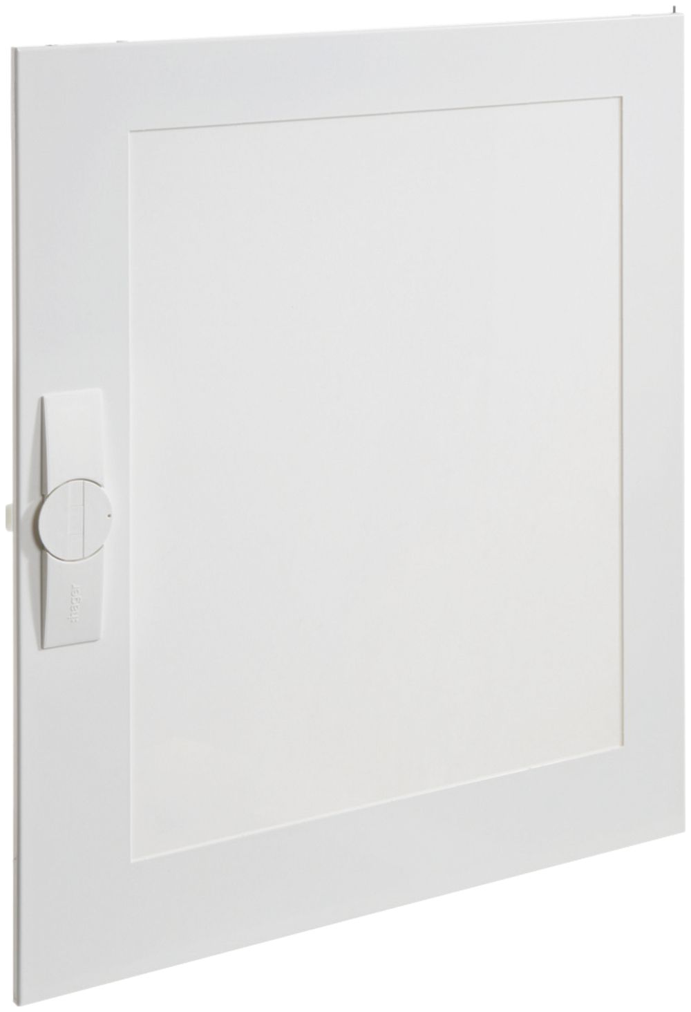 Porte droite Hager univers 519×619×12mm IP3X blanc