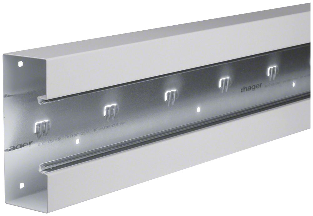 Canale perapetto tehalit BRS 170×65×2000mm coperchio 80 acciaio grc