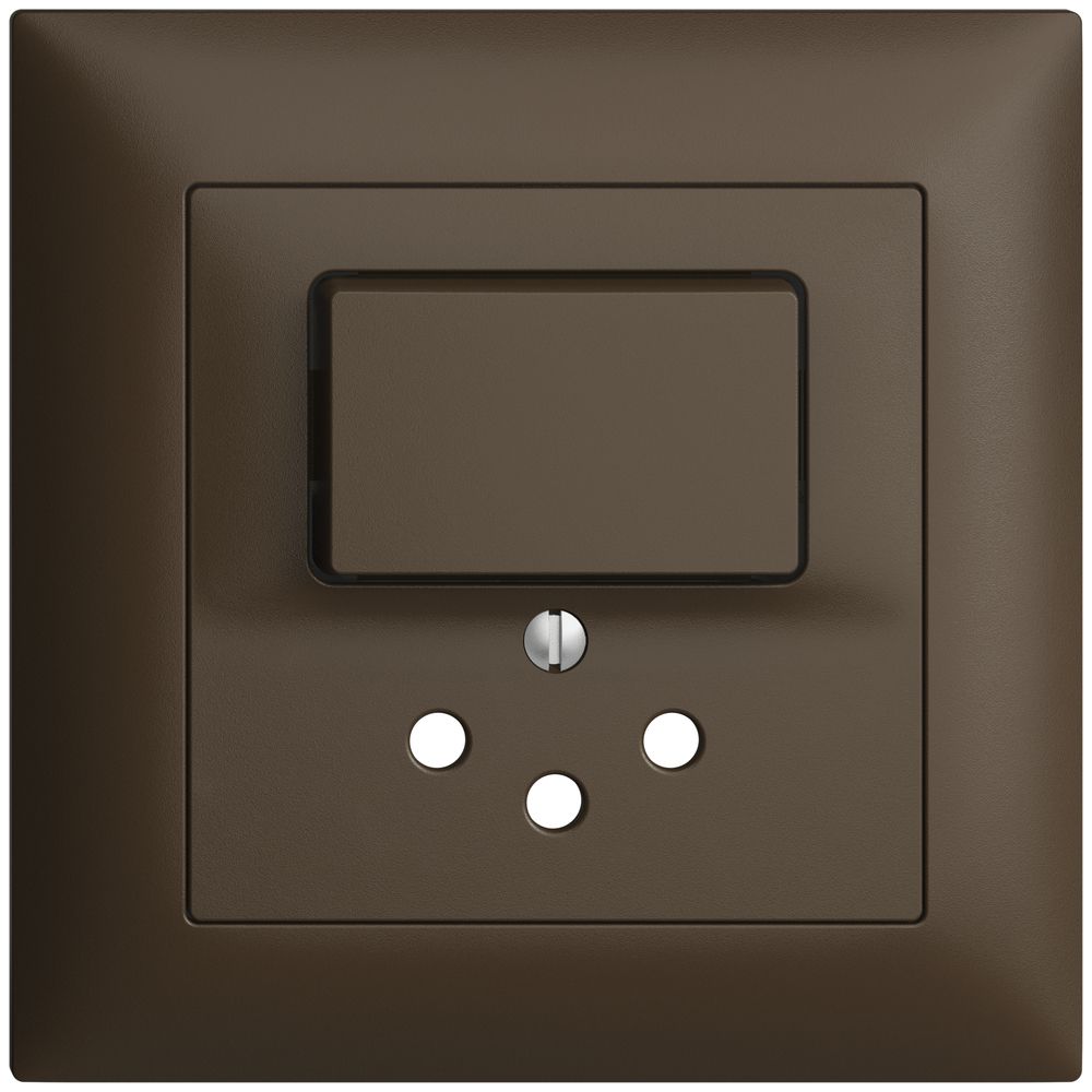 Kit frontal ENC EDIZIOdue coffee 88×88mm T12 avec shutter