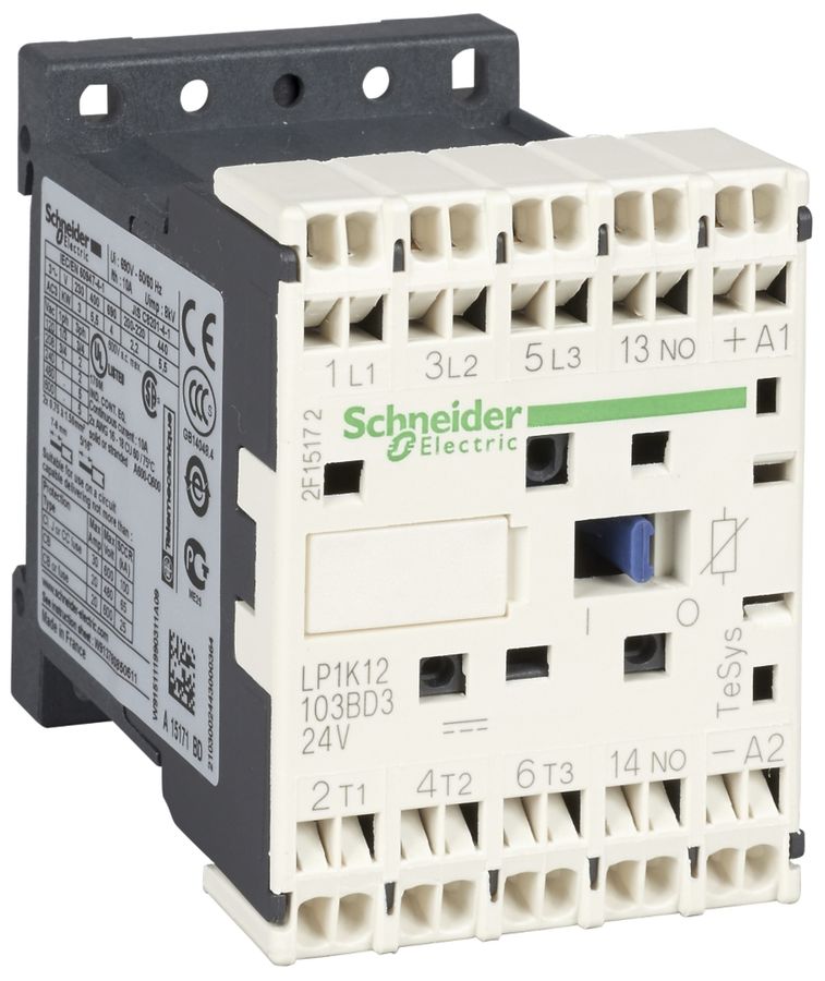 Schütz LP4K 3L 24VDC 9A 1Ö