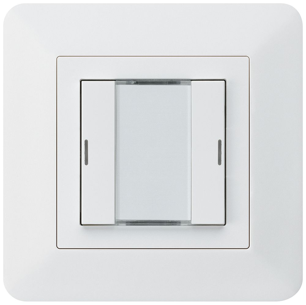 UP-Taster kallysto.trend KNX 2×RGB LED s/e-link weiss