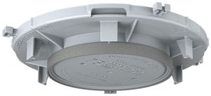 Frontteil HaloX 100 für Sichtbeton Deckenausschnitt Ø75mm
