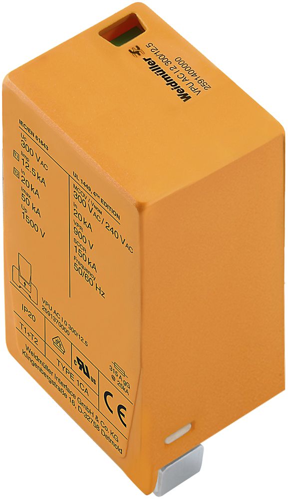 Parasurtension Weidmüller type I+II, I, II, III, IV, AC, 240V
