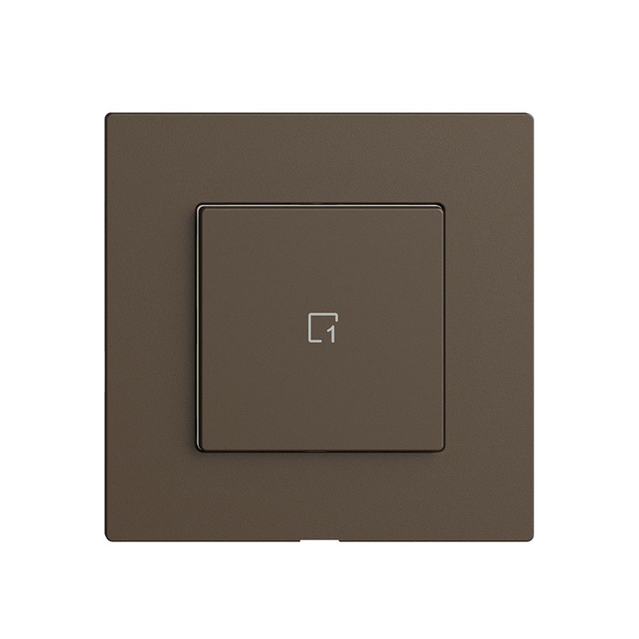 Szenentaster 1 Szene/1T Edue Wiser coffee