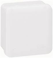 Scatola di derivazione AP PLEXO 80×80mm vuota grigio