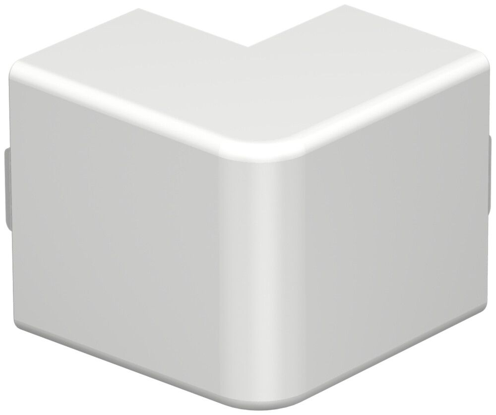 Angle extérieur Bettermann pour canal d'installation WDK blanc pur 30×45mm