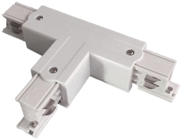 Connecteur en T DOTLUX triphasé, droite 1, blanc