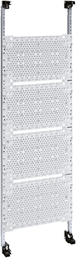 Travée télécom Hager avec plaques de montage 6-rangées 900×250mm