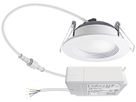 Downlight LED ESYLUX ELSA-2 Ø98 DALI 5W 4000K, 500lm, blanc