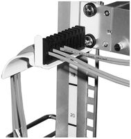 Rangierring Minkels 1HE links mit Zugentlastung