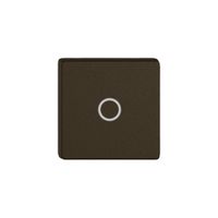 Taste 1/4 EDIZIO.liv Wiser mit SNAPFIX® mit Symbol O (Aus) br