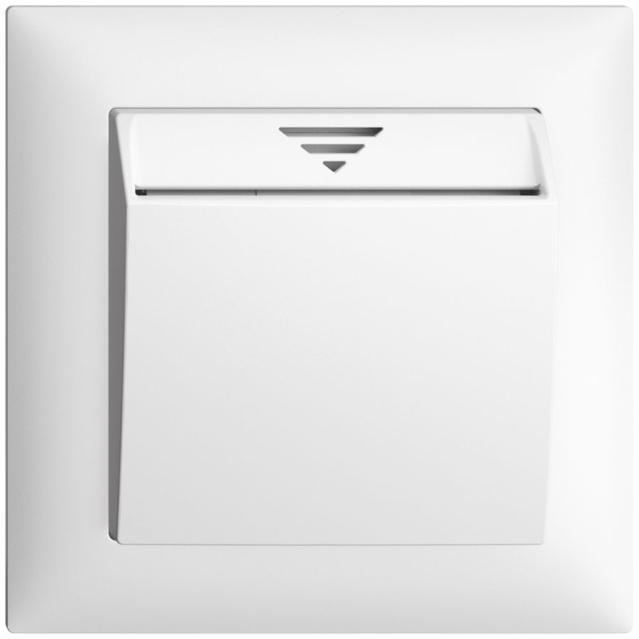 KNX Hotelcard ENC 1P EDIZIOdue blanc