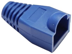 Knickschutztülle FANTON für Crimpstecker RJ45 blau 10 Stück in Beutel