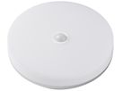 LED-Decken-/Wandleuchte Slice Circle2 PIR SEN 15W 1700lm 830/840 IP54 Ø220 Si