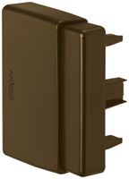 Pezzo finale Hager tehalit.LF regolabile (30/40)×60mm marrone IP30