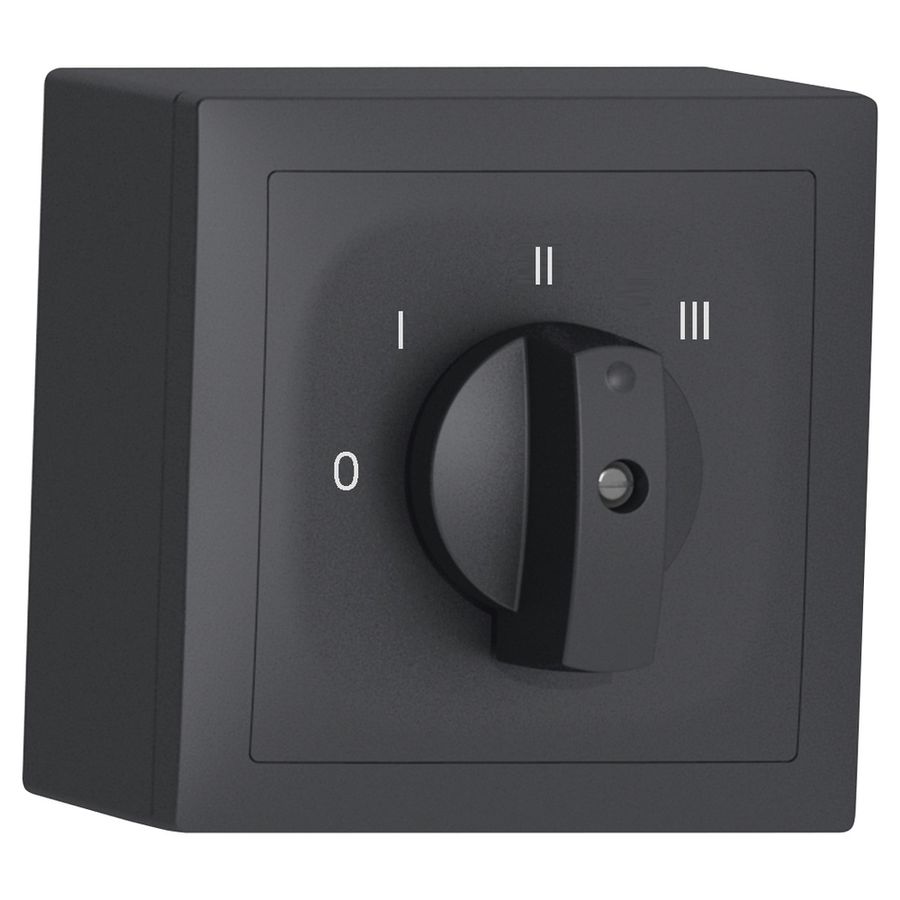 AP-Drehschalter SIDUS A 5/1L anthrazit