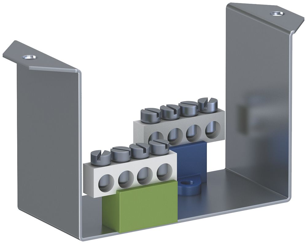 Träger Bettermann, mit N+PE-Klemmleiste, Stahl
