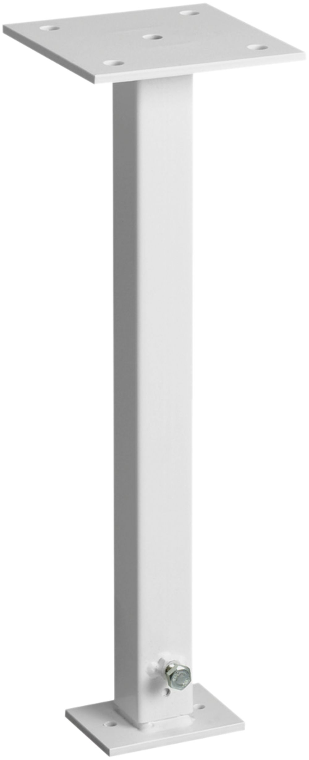 Pied suspendu tehalit DABA 400…700mm, blanc trafic