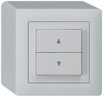Interruttore per tapparelle AP kallysto 2 tasti comando grigio chiaro mors.inn.