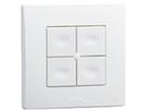 AP-RF-Wandsender Yokis TLM4T45P, 4 Tasten 2.4GHz 250m