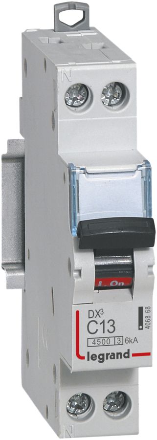 Disjoncteur Legrand C 1PN 16A 4500A/6kA