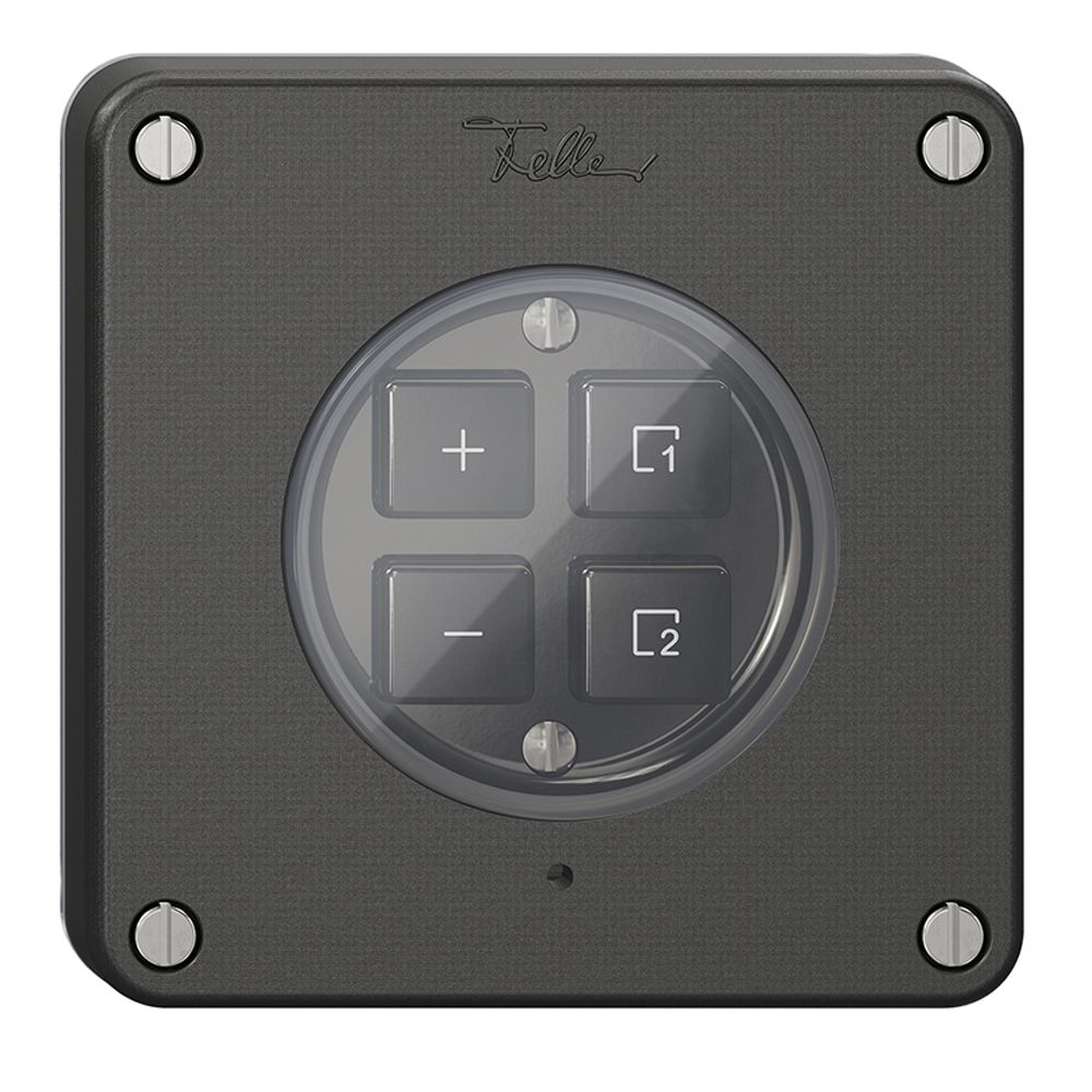 Dimmer DALI 1K/4T Szene NEVO Wiser N.CO schwarz