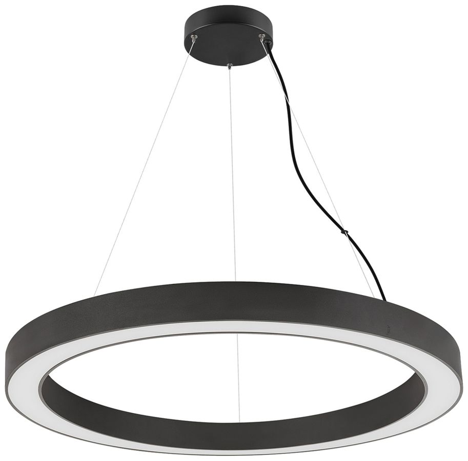 LED-Pendelleuchte SLV MEDO RING 90 42W 5000lm 930/940 DALI Ø900mm schwarz