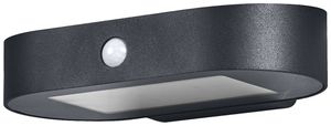 LED-Wandleuchte LEDVANCE ENDURA Solar PIR SEN 4W 380lm 3000K IP44 schwarz