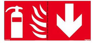 Piktogramm zu Notleuchte LEG U34LED, zweiseitig Löschposten mobil