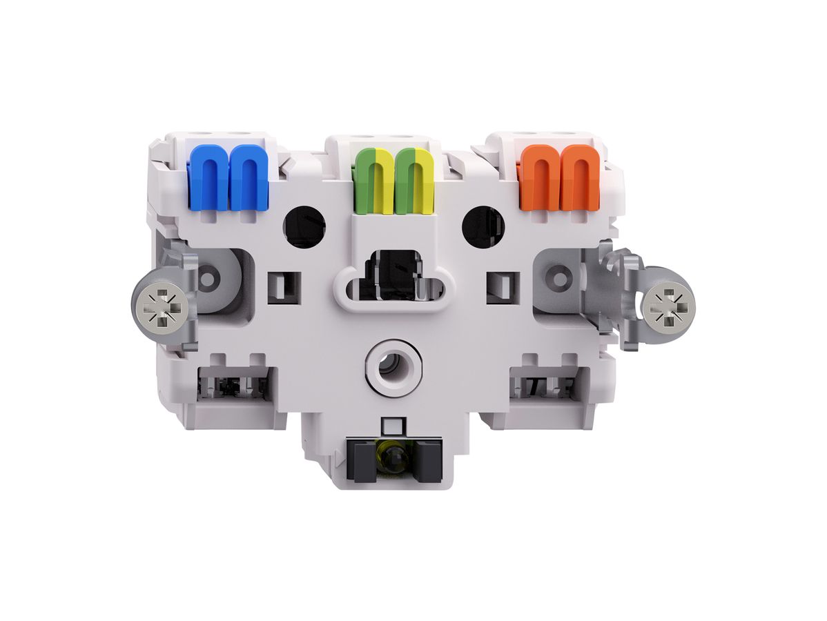 Einsatz Steckdose FH T13 mit LED rot