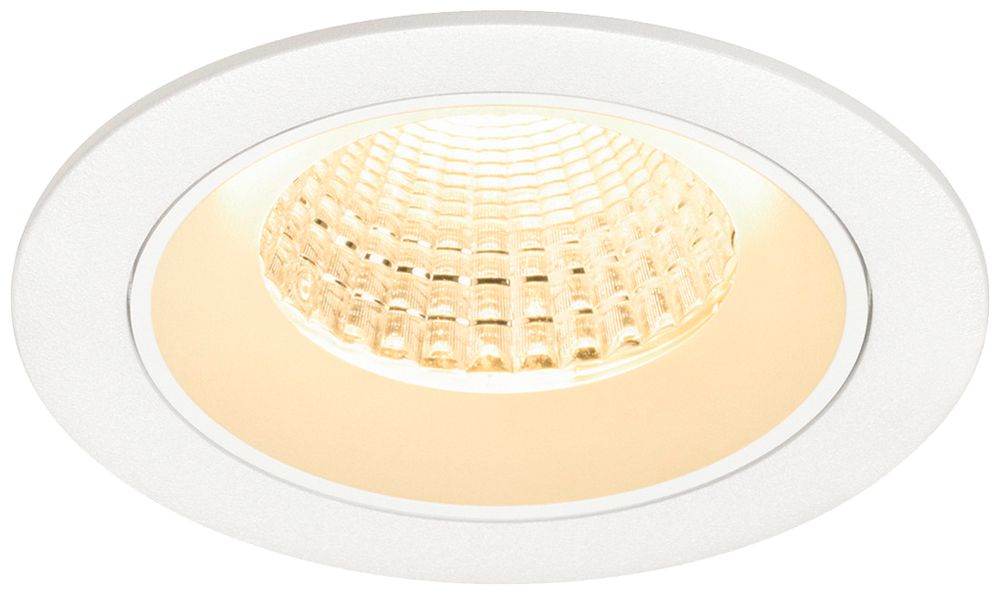 LED-Downlight SLV NUMINOS M 12W 1800lm 3000K WB DALI Ø105×68mm ws