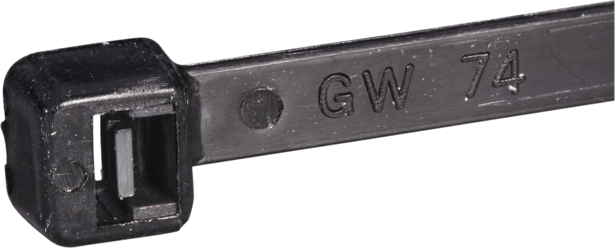 Fascetta nylon 4.8/202mm nero, resistente UV