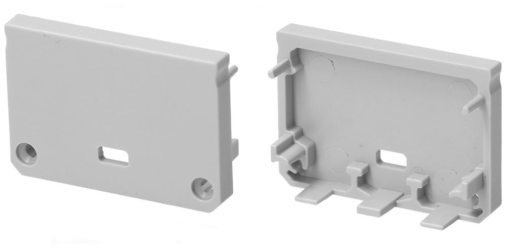 Bouchon d.fermeture CASAMBI PR-CAP-iLEDO-GRML 30×43mm p.barre d.mon.LED iLEDO-SI