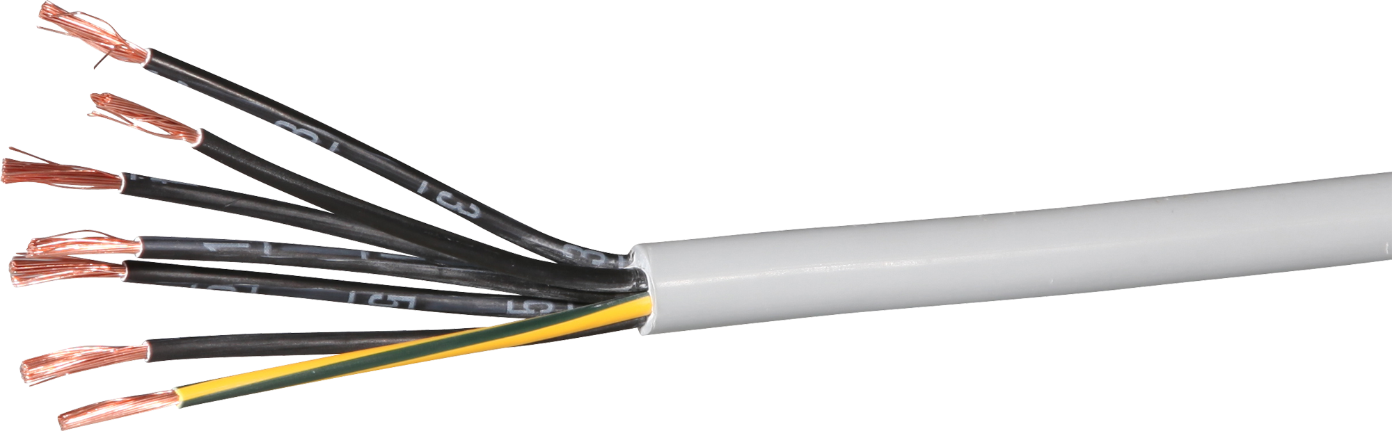 Steuerkabel 7x1,5mm² num. halogfr. gu