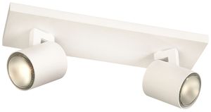 Spot Philips MYL Runner GU10 2×20W VAR blanc