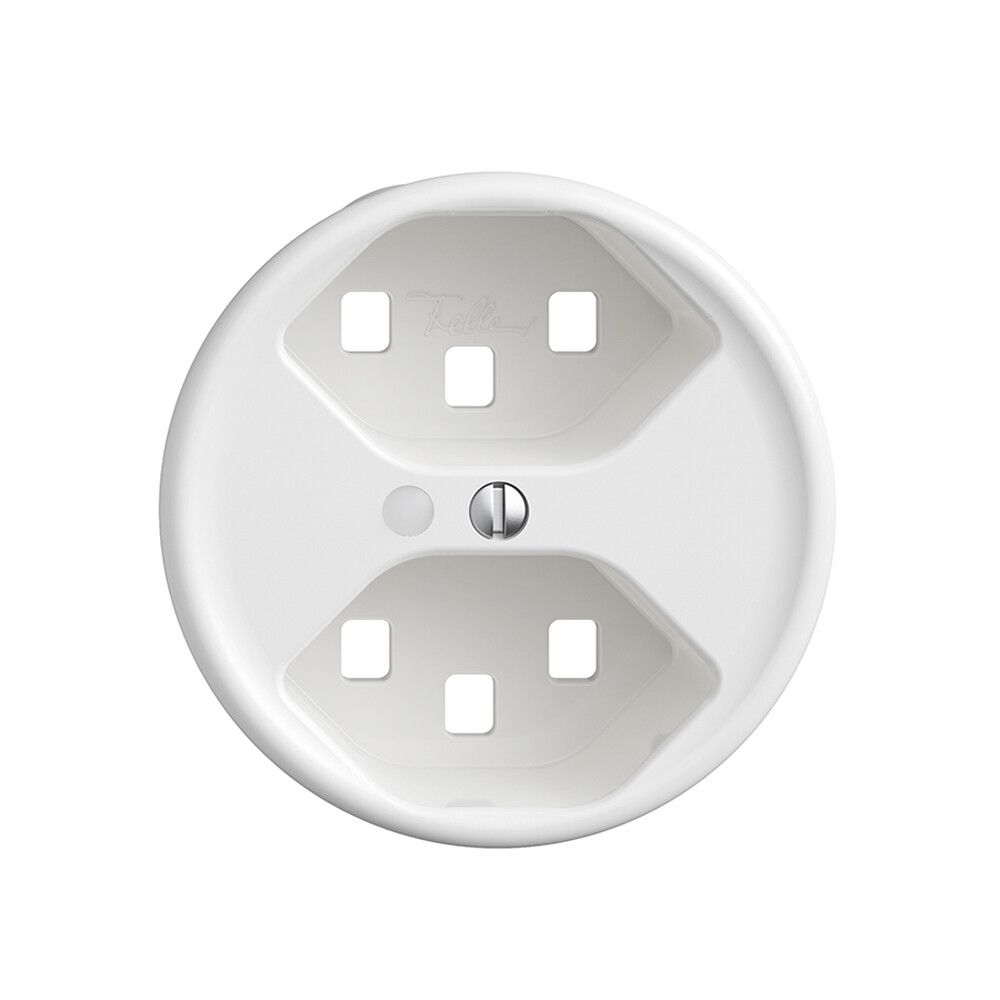 Frontscheibe STANDARDdue 2×T23 m.Frontlinse, weiss