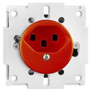 Prise INC FH T23 16A orange, bornes à vis