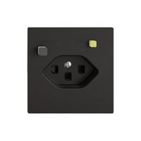 Presa FI EDIZIO.liv  1×T23 con shutter ne