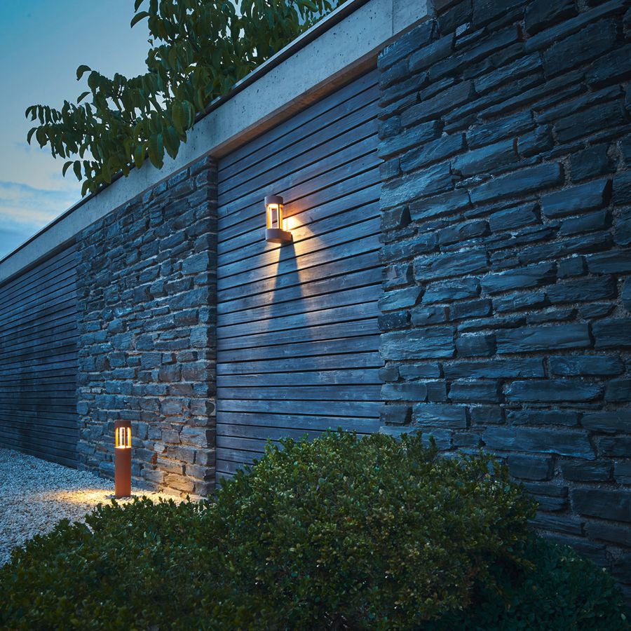 Applique LED SLV SLOTS WALL, 6.3W 340lm 3000K IP44 rouille